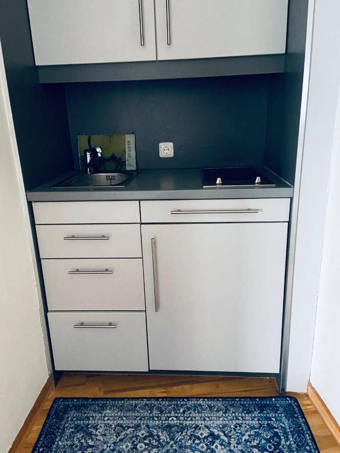 Hotelturm Augsburg Appartment 29 Stock 外观 照片